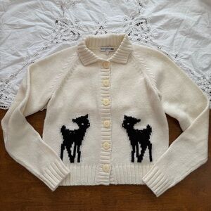 Ines De La Fressange x Uniqlo Deer Sweater